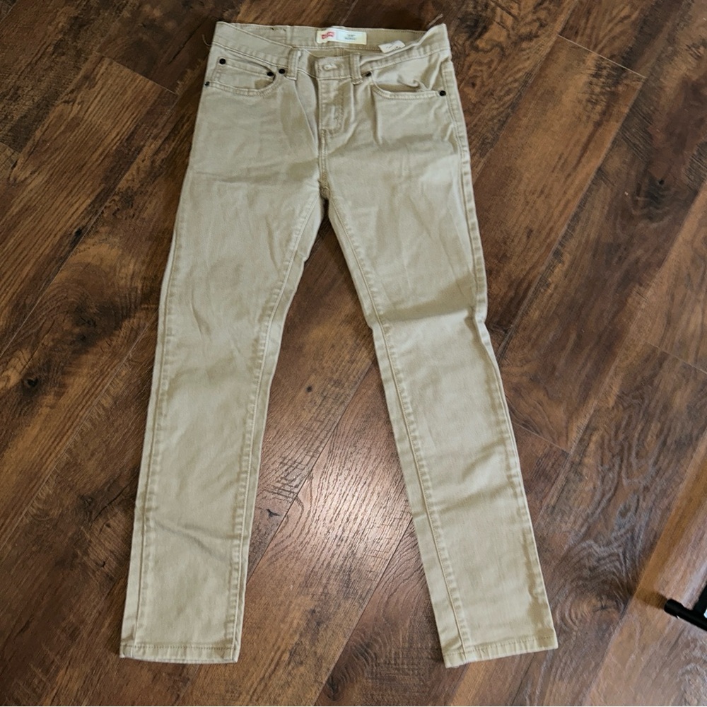 Levi's 510 Skinny Tan Slim Jeans Classic Style